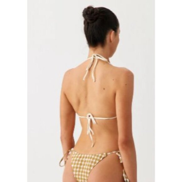 TEA YOU Demi Bikini Top in Golden Oar - Picture 3 of 5